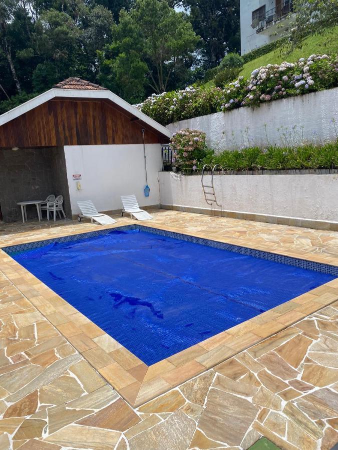 Apartamento Em Condominio Campos Do Jordao Bagian luar foto